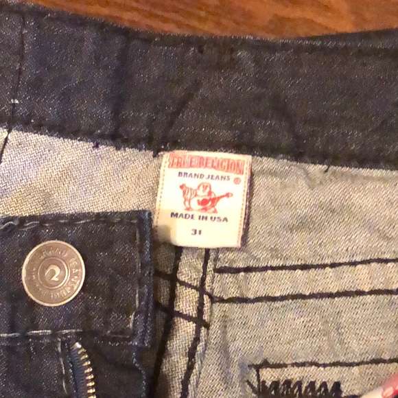 True Religion men’s blue jeans - Picture 2 of 4